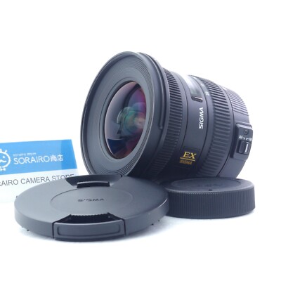 Sigma 10-20mm f/3.5 EX DC HSM Lens for Nikon F mount W/Case [Mint