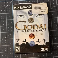 Godai: Elemental Force Sony Playstation 2 PS2 Complete, Tested and Working