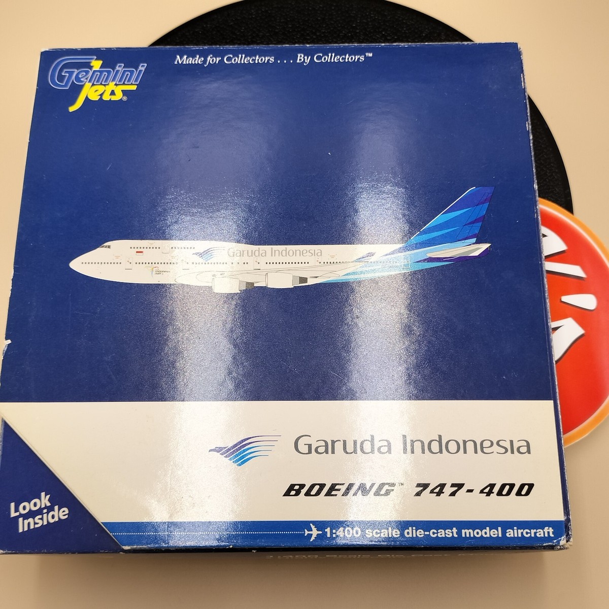 Gemini Jets 1/400 Boeing 747-400 Garuda Indonesia PK-GSG GJGIA1003
