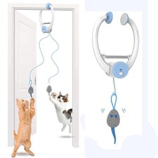 Cat Toys Electric Door Hanging Cat Toy Interactive Cat Toy USB Rechargeable Self