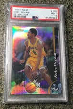 1998 KOBE BRYANT  FINEST REFRACTOR #175  PSA 9 , Los Angeles Lakers, NBA