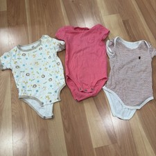 3 Baby Clothes Lot Size 70 Approx. 6-9M   2 Carter's  1 Mikihouse A007