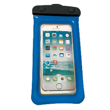 CASE WATRPROOF PHONE 4"X8" BLU