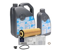 Mercedes-Benz Genuine Service Kit 6L Engine Oil 5W40 Filters Fits C-Class 8.92 per litre