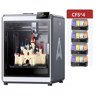 Creality K2 Plus Combo 3D Printer 600mm/s Multicolor Printing with 16 Colors LOT