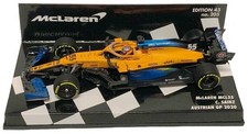 Minichamps McLaren MCL35 #55 Austrian GP 2020 - Carlos Sainz Jr. 1/43 Scale