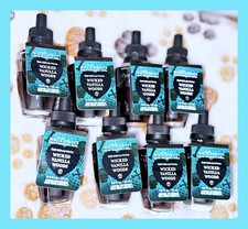 Bath  Body Works 0.8 oz Wicked Vanilla Woods Wallflowers Fragrance Refill x8