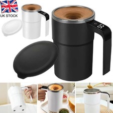 Self-Stirring Coffee Mug Rechargeable 380ML Magnetic Stirring Cup Portable New