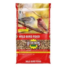 Audubon Park 20lbs Wild Bird Food: Nutritious Mix for Quail  Doves, Ideal