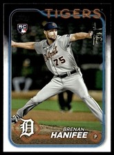 2024 Topps Brenan Hanifee Rookie Detroit Tigers #369