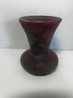 Vintage Van Briggle Ming Mulberry Crocus Flower Vase 5" Tall Colorado Springs