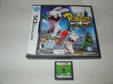 Rabbids Go Home (Nintendo DS DSi 2DS 3DS Lite, 2009) Cleaned Tested Working