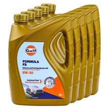 Motoröl Gulf Formula FS 5W-30 5 X 4 Liter für Renault Subaru Suzuki Toyota VW