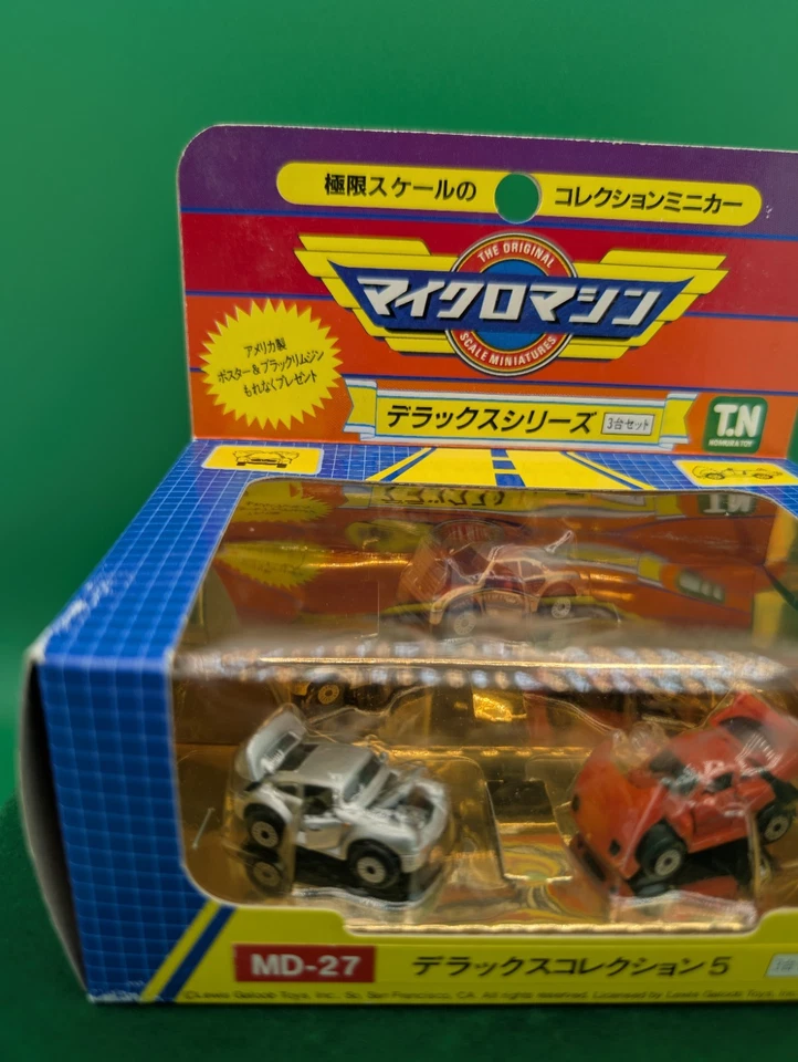 Micro Máquinas Galoob Deluxe Collection X Porsche Ferrari Japón Nomura Juguete T.N Foto 2 de 4