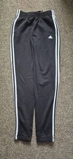 Adidas Jogginghose Kinder schwarz Gr&ouml;&szlig;e 13/14 Jahre in schwarz