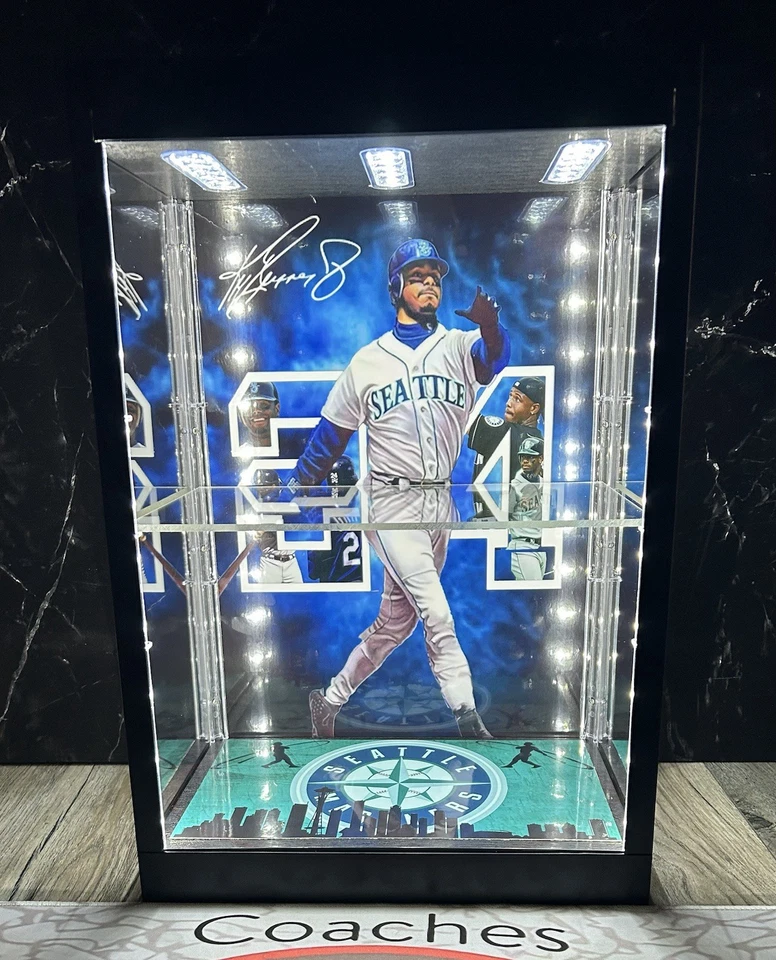 Ken Griffey Jr PSA & BGS personalizado LED tarjeta deportiva vitrina patio ⚾️ Foto 2 de 4
