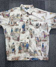 NADIA Vintage 80s 90s Women’s Studded Cotton Twill Jacket Shoulder Pads Large