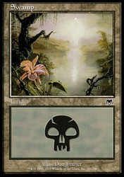 Swamp (341) - Onslaught - MTG Basic Land