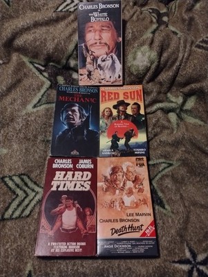 Lotof5 Charles Bronson,The Mechanic,White BUffalo,Red sun,Hard times,Death Hunt