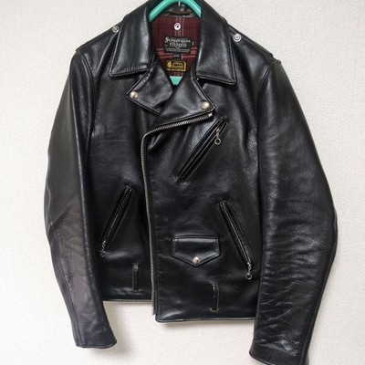 Schott 613SJH Special Japan Horse One Star Horsehide Riders Jacket