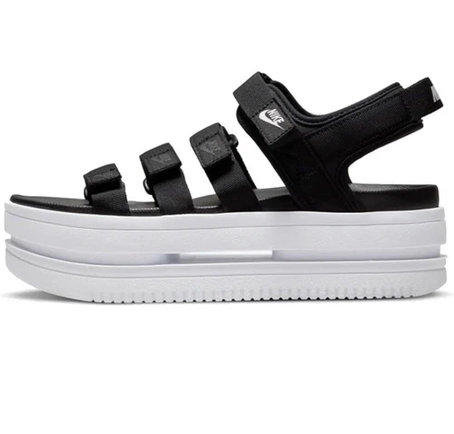 Nike Icon Classic Sandali Scarpe Slides DH0224 001 Nero Bianco Donna Tg 10