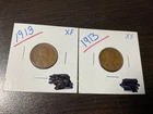 1913 lincoln cents lot of 2 coins #139