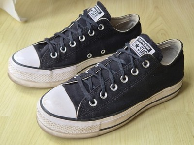 Converse Chuck Taylor All Star Lift Platform EU 39   Schwarz, guter Zustand