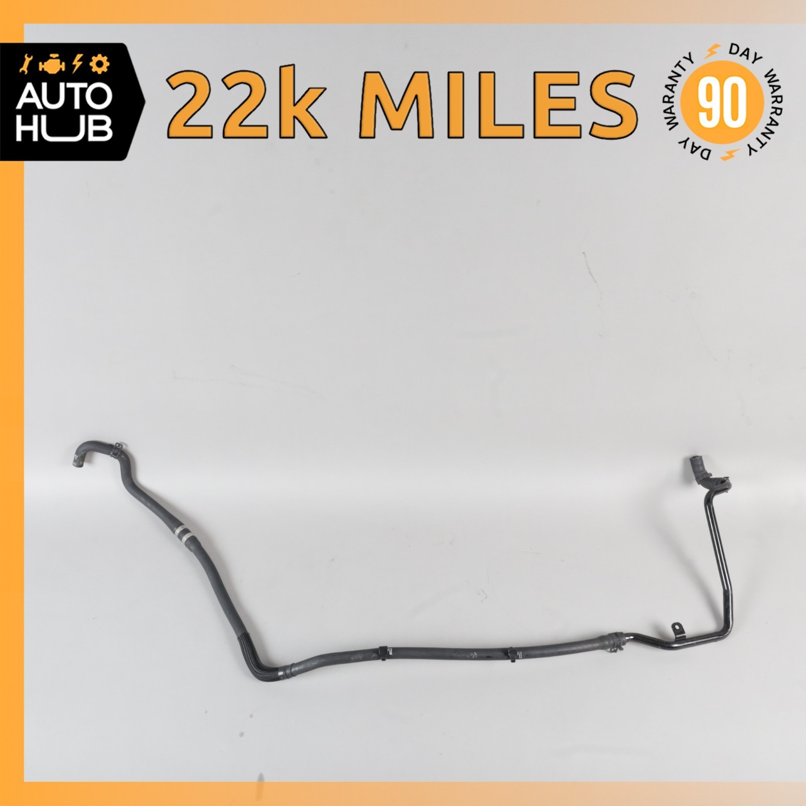 13-16 Aston Martin DB9 Engine Motor Heat Exchanger Pipe Hose CD338584AA OEM