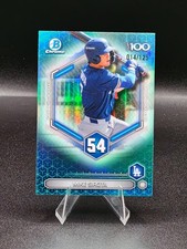 2026 Bowman Chrome Baseball Mike Sirota Bowman Scouts Top 100 #BTP-54 Aqua /125
