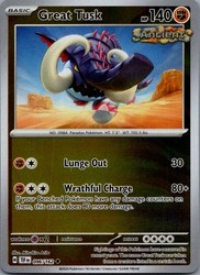 Great Tusk 096/162 Temporal Forces Reverse Holo