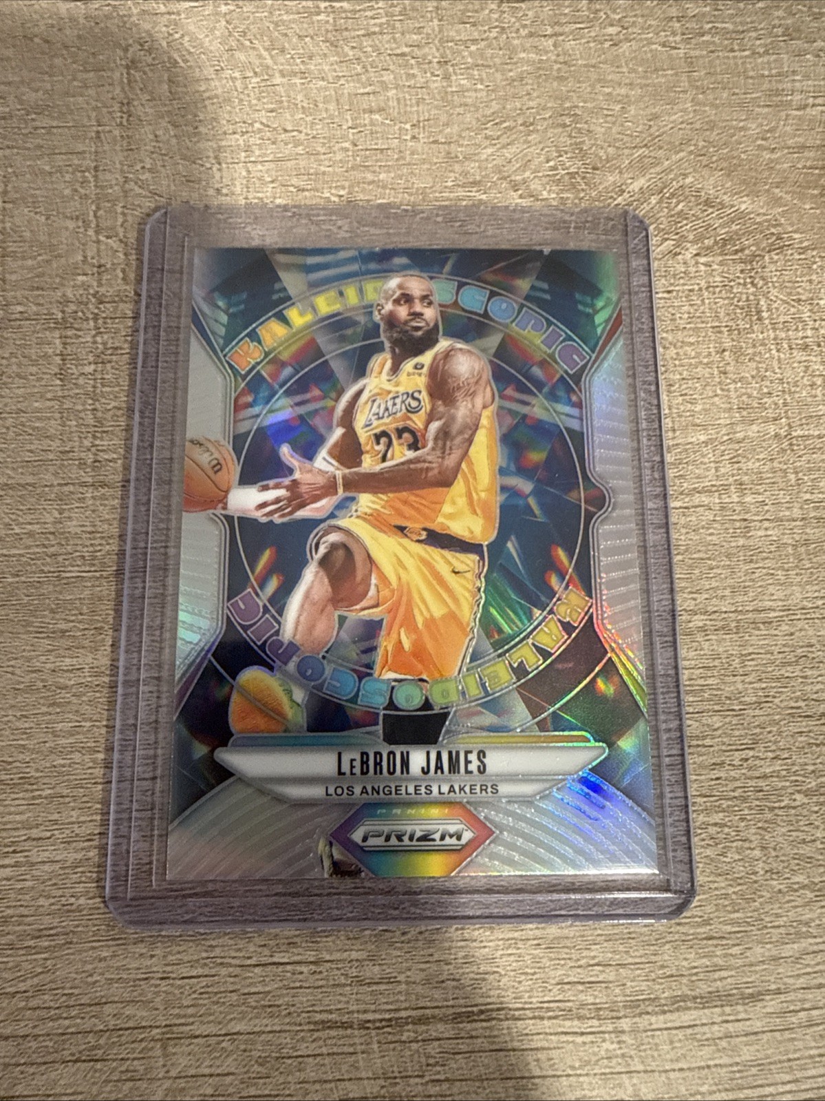 Lebron James 2024-25 Panini Prizm Kaleidoscopic Silver SP #29 Lakers