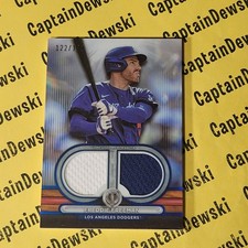 FREDDIE FREEMAN 2024 Topps Tribute #122/150 Dual Relics Single Player Blue SP