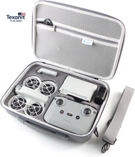 Neo Case, Portable PU Leather Storage Neo Shoulder Bag for DJI Neo Fly More Comb