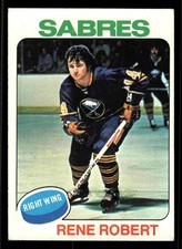 1975-76 Topps Rene Robert #46 - Buffalo Sabres