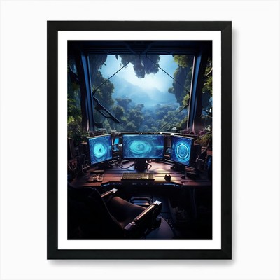 Horizon Zero Dawn 3 Art Print Frame Framed Wall Art Poster Canvas Print Picture