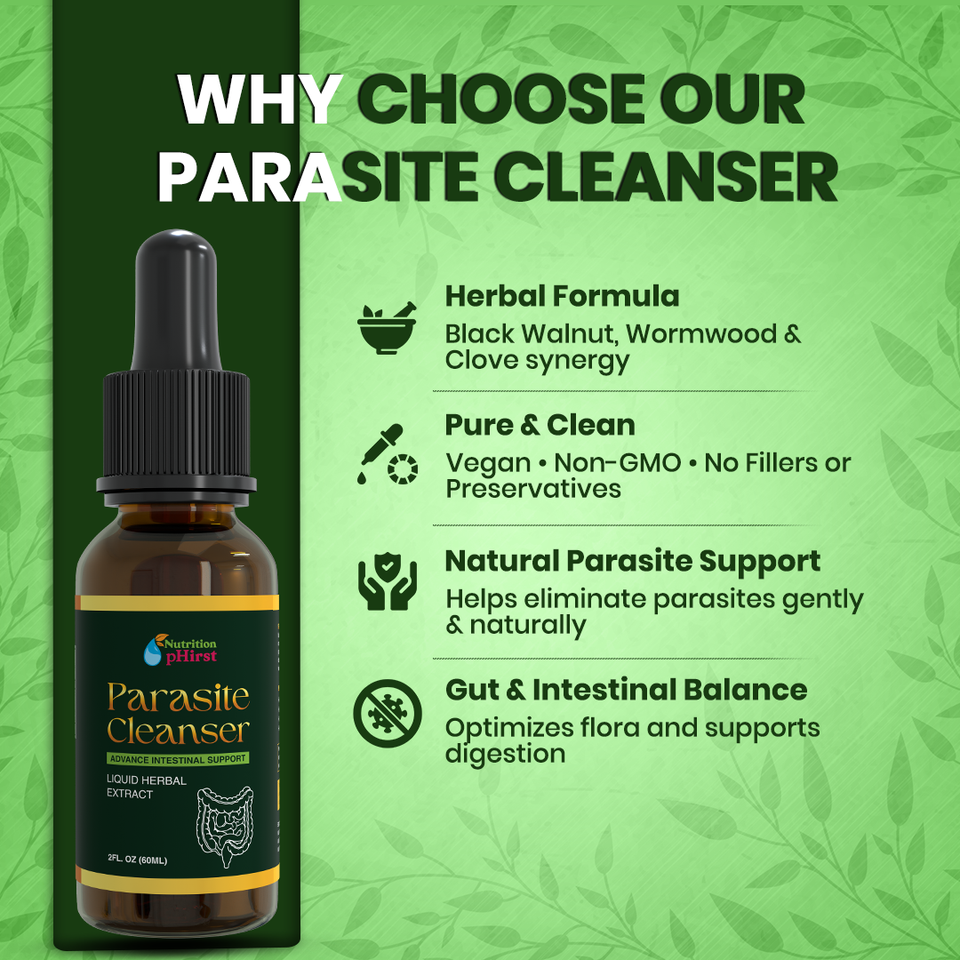Parasite Cleanse Tincture/Extract-Wormwood, Black Walnut Hull, Clove 2 ...