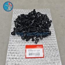 OEM!! 50PCS 10mm Clips Bumper Rivets Retainer Fastener Hood Fender For Honda