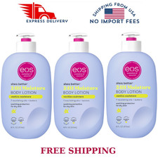 eos Shea Better Body Lotion for Dry Skin, Vanilla Cashmere, 16 fl oz  3 PACK 