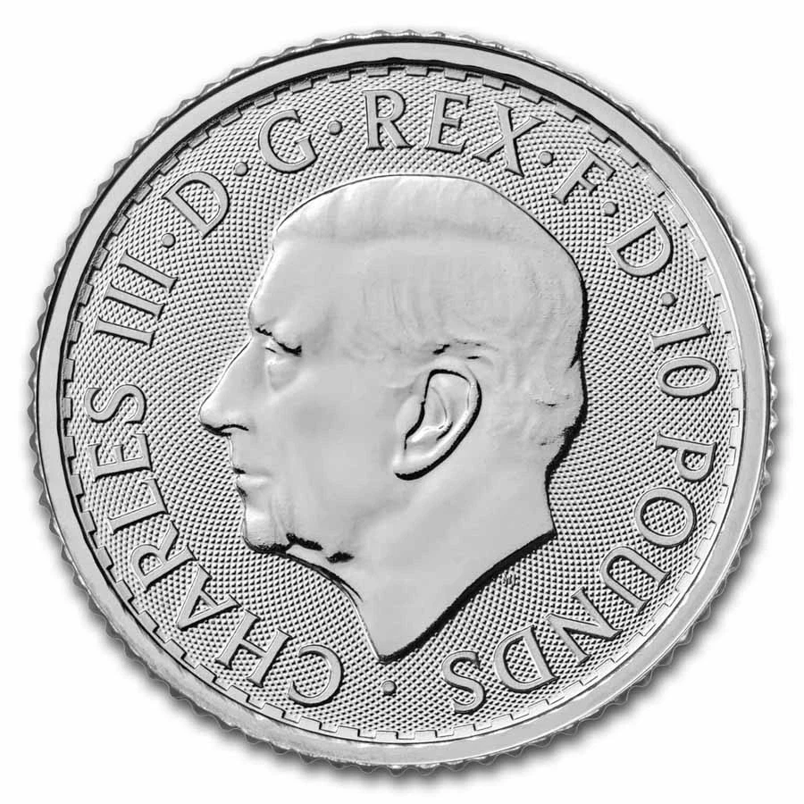 2025 Great Britain 1/10 oz Platinum Britannia BU - Image 2 of 3