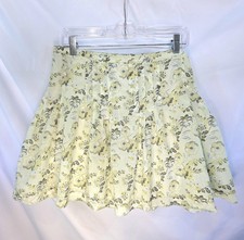 Abercrombie  Fitch Fairy Coquette Girl Peplum Girlhoodcore Short Skirt Size S