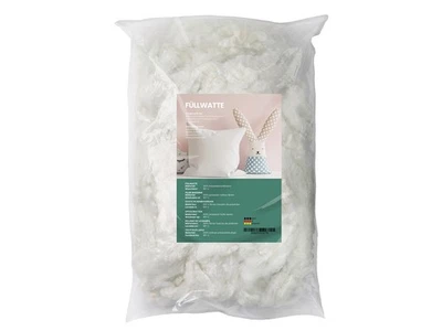 1kg Bastelwatte Füllwatte Kissenfüllung Füllmaterial Bastelmaterial 9,99EUR/kg - Bild 1 von 4