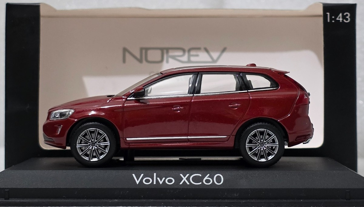 Volvo XC60 2013 Flamenco Red 1:43 Norev 870020 Diecast Model Car