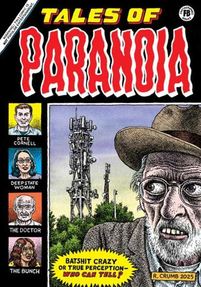 FANTAGRAPHICS BOOKS Tales Of Paranoia (One Shot) Comic Book First Print 2025