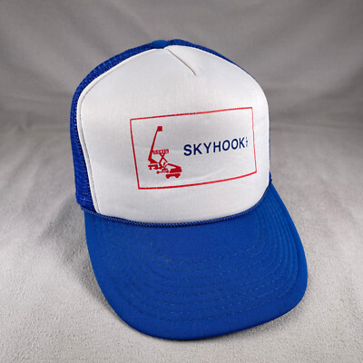 SKYHOOK Inc Hat Men Blue Snapback Mesh Back Nescopeck PA Tower