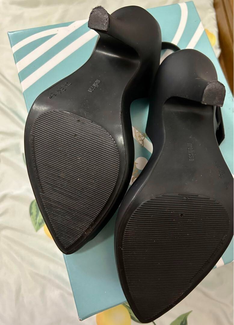 Vivienne Westwood Anglomania x Melissa Peep Toe Slingback Orb