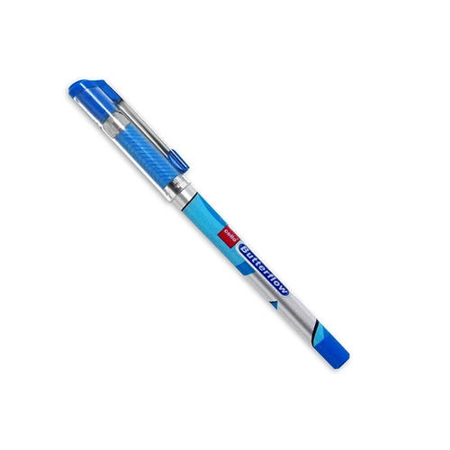 Cello Butterflow Smooth Writing Fine Ball Pen Blue Pack of 10