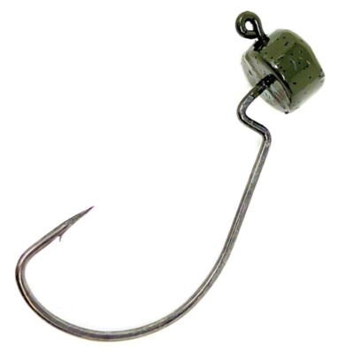 Reaction Tackle Lead Mushroom Head Ned Rig Shroom Jig Heads (25-Pack)