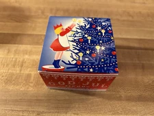 Swedish Dream Merry Christmas Soap God Jul Tval with Embossed Tree 5 oz Gift Box