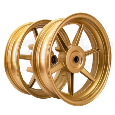 RCB Aluminium Wheel Rims F:300x13 R:350x13 Gold For YAMAHA N-MAX