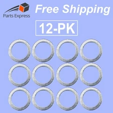Steamer Sight Glass Metal Washers (Zinc Plated) 5/8" ID Friction Rings (12-PK)
